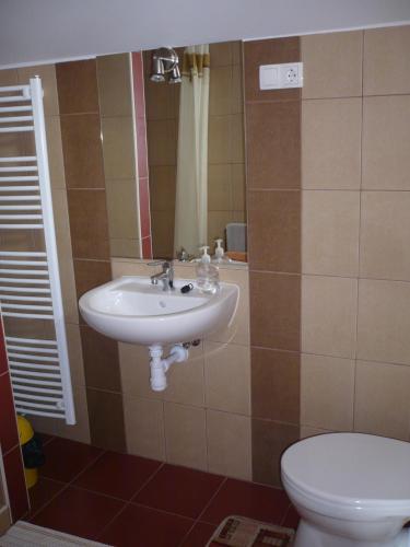 Bathroom, Adrienn Apartman in Sarvar