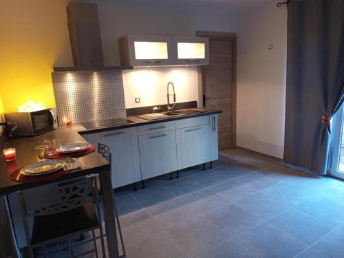 Fully equipped studio in Chatillon-en-Michaille