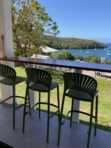 Appartement Kay Nephile - vue mer - Grande Anse - Location saisonnière - Les Anses-d'Arlet