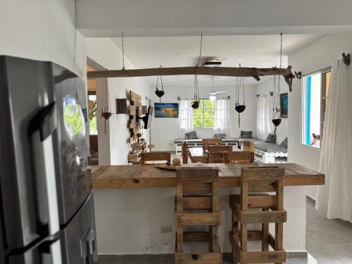 Cocina, Villa Coconut in Las Terrenas