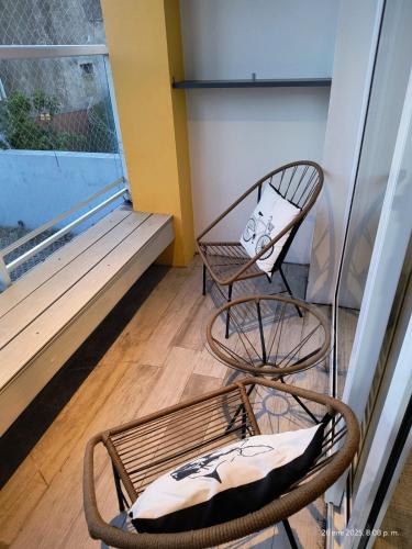 Balcony/terrace, Ale-MardelPlata-Sicilia near Yes! Playa Canina