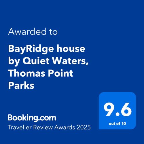 BayRidge house by Quiet Waters, Thomas Point Parks in Annapolis, USA