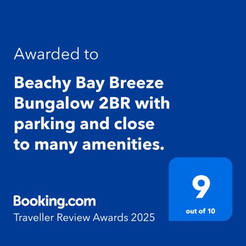 Beachy Bay Breeze Bungalow 2BR with parking and close to many amenities. in West Haven, USA