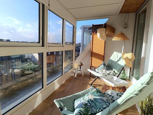 Bel appartement 4 pers avec parking et WIFI au centre-ville de Perros-Guirec - FR-1-368-454 - Location saisonnière - Perros-Guirec