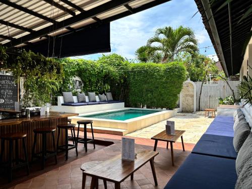 Exterior view, Lay Day Surf Hostel in Canggu