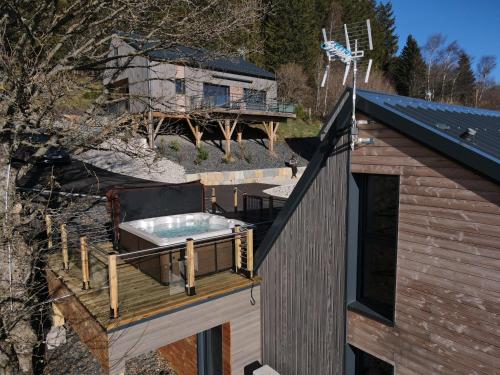 Iekārtas, 3 Chalets avec vue imprenable et SPA in Boussoulet