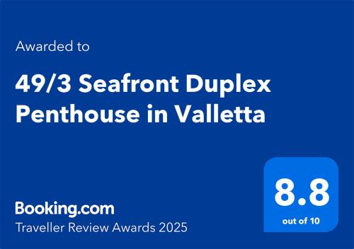 49/3 Seafront Duplex Penthouse in Valletta, La Valette (photo 2)