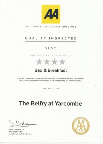 The Belfry at Yarcombe - main image