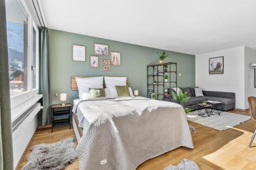 Studio mit Bergblick Titlis, Luzern, Pilatus, See, Engelberg (Foto 10)
