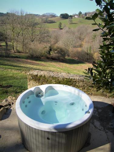 Hot tub, Fontchauvaux Holiday Gites in Champseau