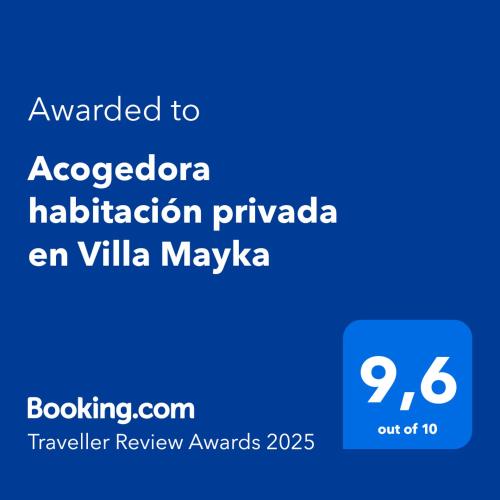 Acogedora habitación privada en Villa Mayka, Granada (foto 8)