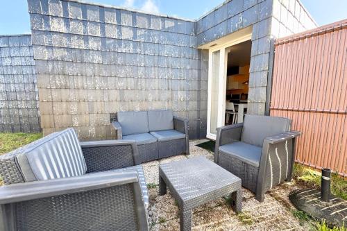 Agreable maisonnette entierement renovee -Terrasse in Guidel