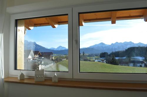 Kilátás, Ferienwohnung im Panoramaweg in Rieden am Forggensee
