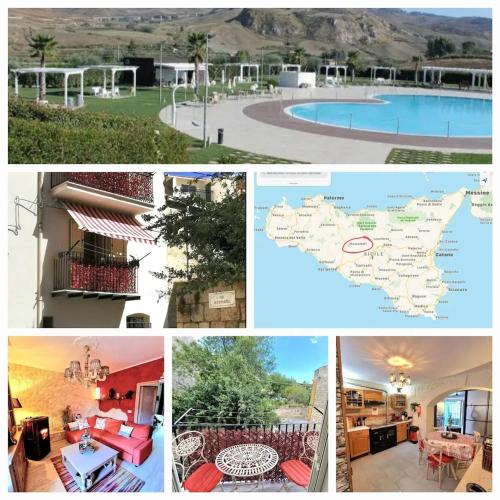  Cozy mountain view house - 140 m² with fireplace. in Acquaviva Platani