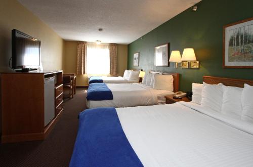 3 queen beds