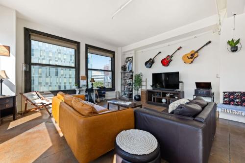 Skyline View Loft w Kitchen DTLA Exclusively Month Plus, Los Angeles (fotografie 10)