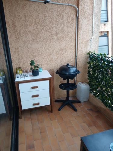 Studio bord de mer - Plage - Piscine - Wifi in 聖露西亞迪莫里安尼
