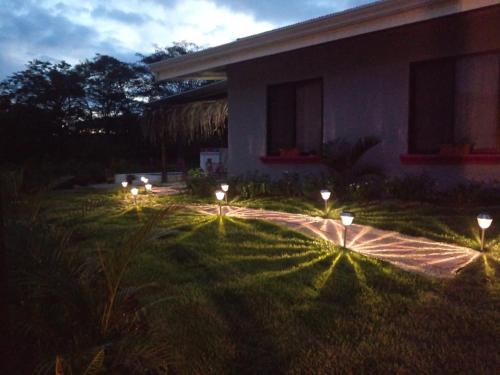 Garden, Guaitil Chorotega House, acogedora y tranquila in Santa Cruz