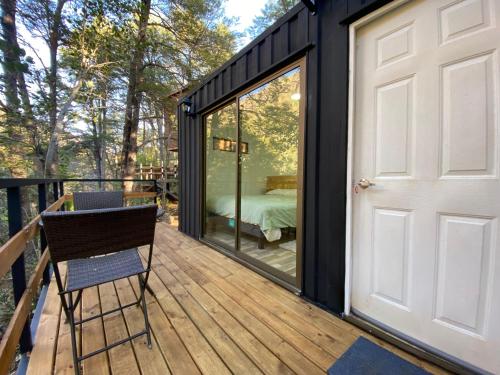 balkon/terasa, Cabañas Manquecura (Cabanas Manquecura) in Termas De Chillan