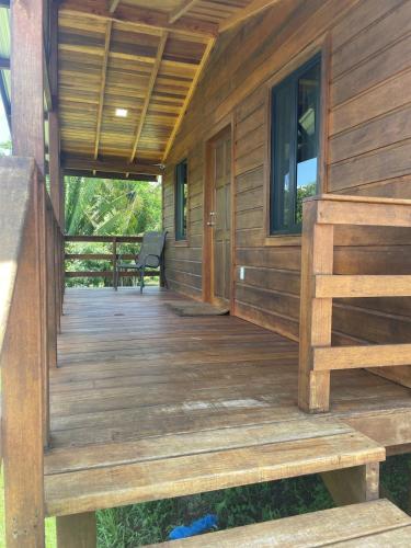 Terraza/balcón, Full Belizean Cabin in Billy White