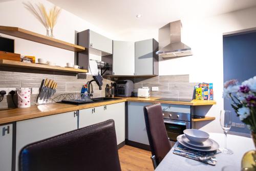 廚房, Tay Views Apartment in 珀斯市中心