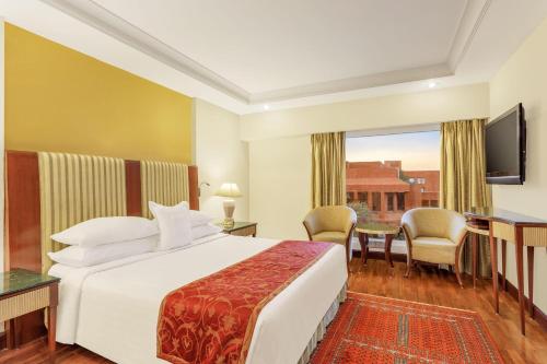 Suite, real, acceso al salón