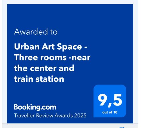  Urban Art Space - Three rooms -near the center and train station in Modena