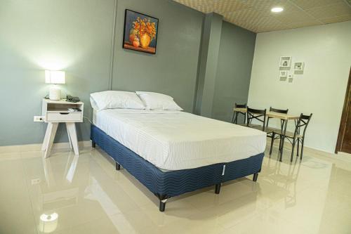 1 double bed