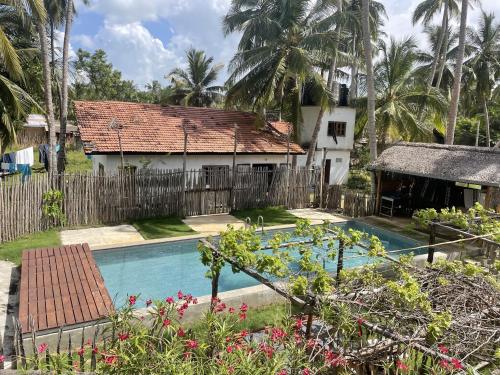 Swimming pool, Kitekuda Kite Resort in Kalpitiya