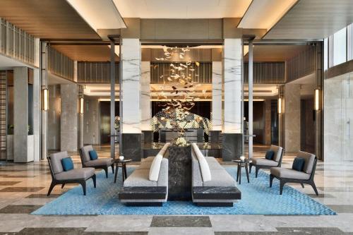 Lobby, JW Marriott Bengaluru Prestige Golfshire Resort & Spa in Devanahalli