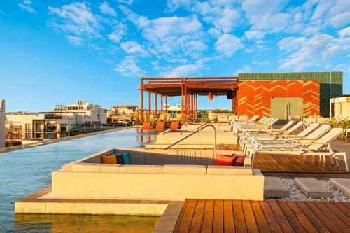 수영장, 알로프트 플라야 델 카르멘 (Aloft Playa del Carmen) in 플라야 델 카르멘