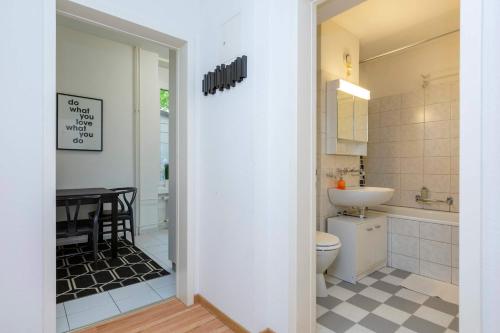 Gemini Zurich Apartment GOLD - Downtown Deluxe Sudio Apt, Curych (fotografie 10)