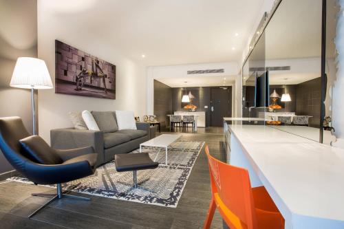 Two-Bedroom Suite with City View room in Sortis Hotel Spa & Casino Autograph Collection