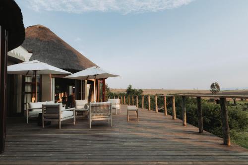 外部景觀, 南比蒂平原私人遊戲小屋 (Nambiti Plains Private Game Lodge) in 萊迪史密斯