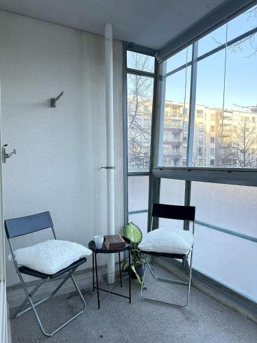 3BR w balconies and private sauna in Ruoholahti