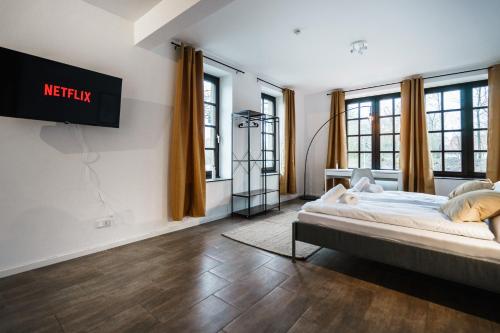 Boardinghaus Grünefeld I W7 I modernes Apartment I P I Smart I Office (Boardinghaus Grunefeld I W7 I modernes Apartment I P I Smart I Office) in Mettingen