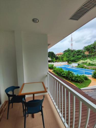 Balcony/terrace, DMC Condotel near Palawan Butterfly Ecological Garden and Tribal Village