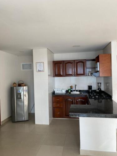 Kitchen, Laguito Apartment in El Laguito