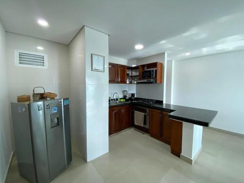 Kitchen, Laguito Apartment in El Laguito