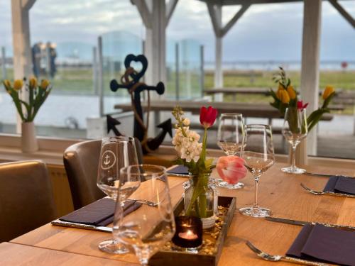 餐廳, Hotel Restaurant Ostsee-Anker in 蘭巴利格