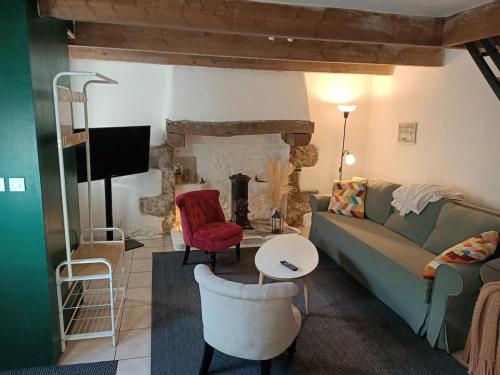 Le Coeur de Berrien 4 à 5 personnes gîte à louer Kernon