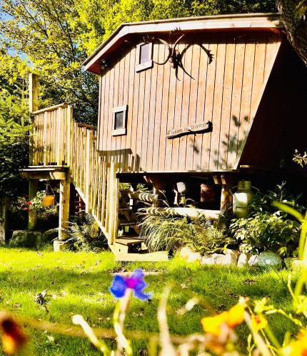 La cabane perchée du trappeur
