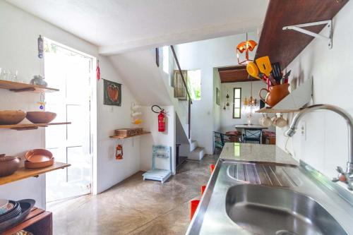Kitchen, Pousada Vila do Patacho in Porto De Pedras