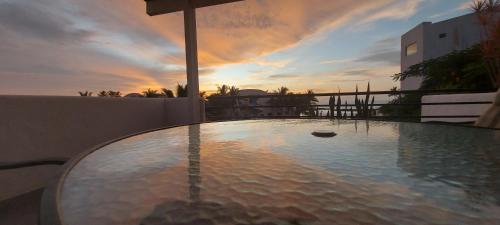 Balcony/terrace, Oceanfront Retreat in Casablanca in Same