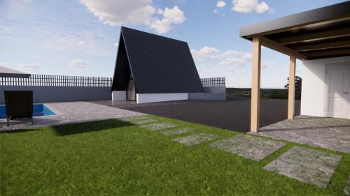 Vikendica sa bazenom HUZUR in Ostrožac