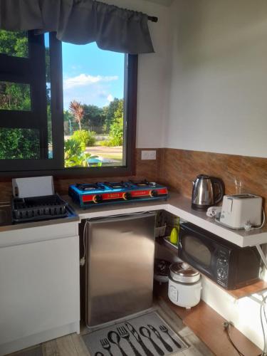 Kjøkken, Te Mana Lodge iti in Afaahiti