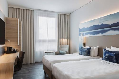 2 twin beds