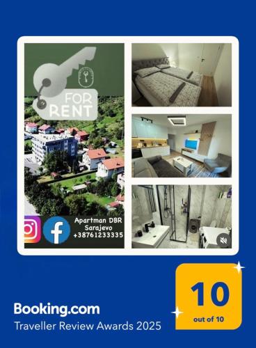 APARTMAN DBR -Dobrinja Sarajevo-FREE GARAGE