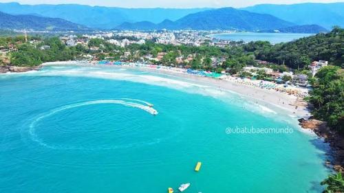 Kilátás, Suíte privativa (Suite privativa) in Ubatuba Center