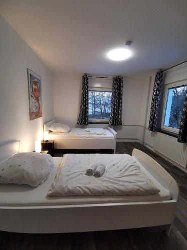 60qm Erdgeschoss Alte Bäckerei (60qm Erdgeschoss Alte Backerei) in บัด ลาสเฟอ